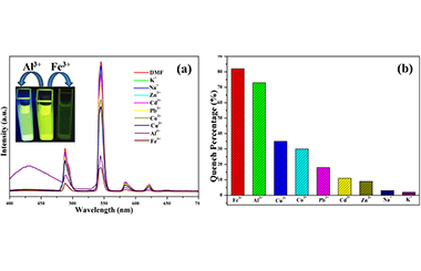 Functionalized Metal-organic Frameworks for White Light Emission and Highly Sensitive Sensing of PA and Fe3+/Al3+ 2011-3304